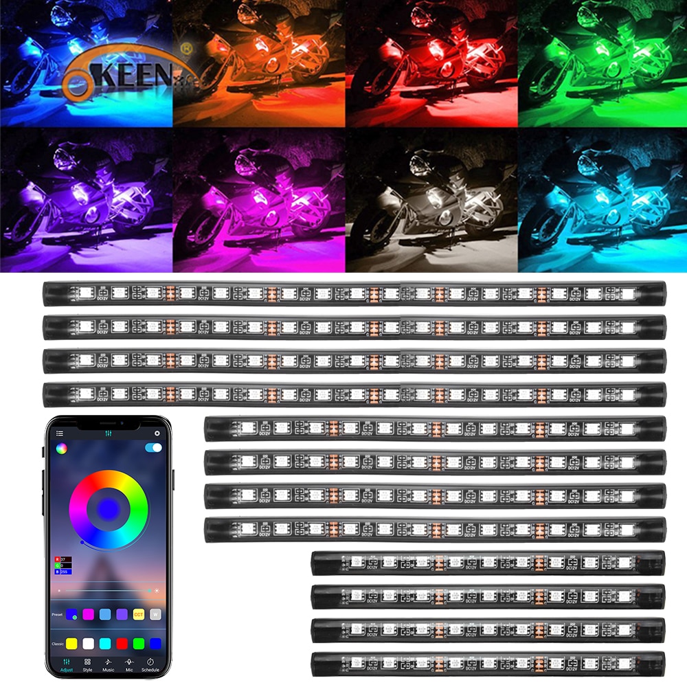 OKEEN- LED ׿ Ʈ  12 , RGB, پ..
